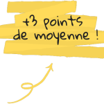 + 3 points de moyenne